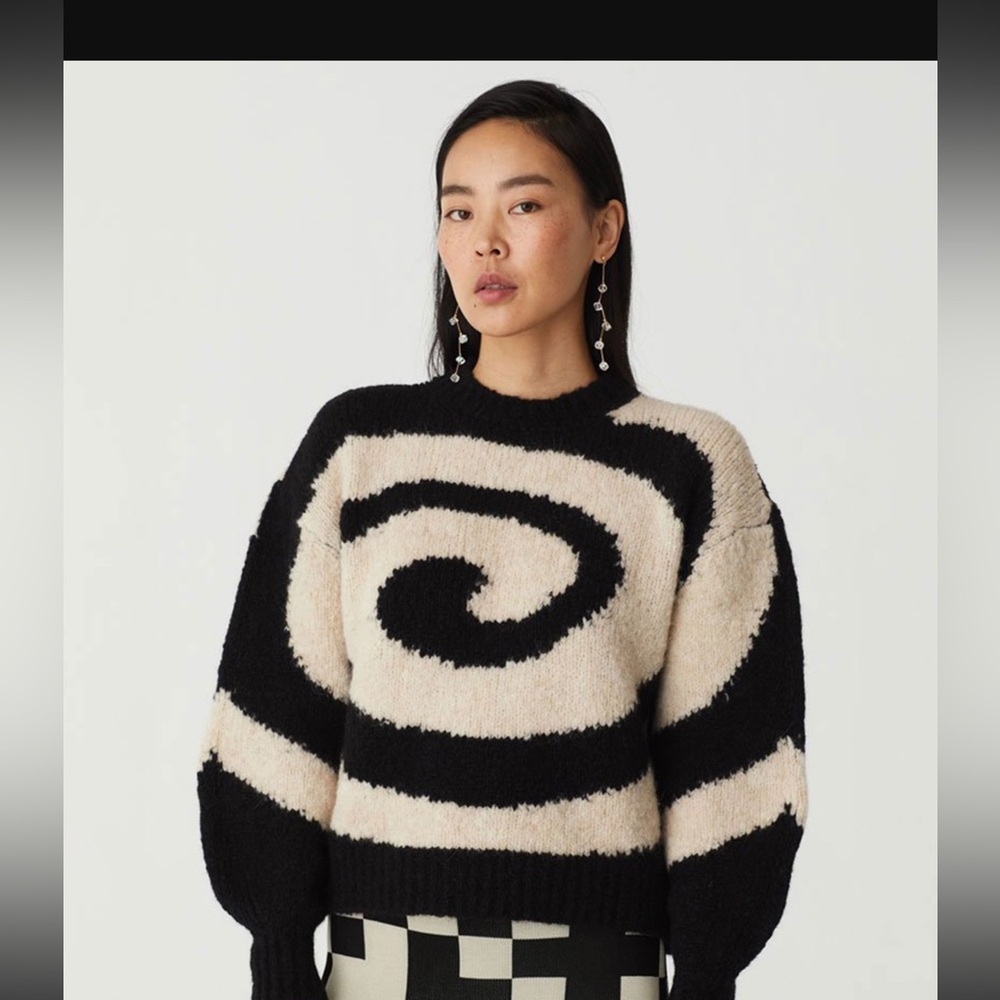 Paloma Wool geometric sweater NWOTs